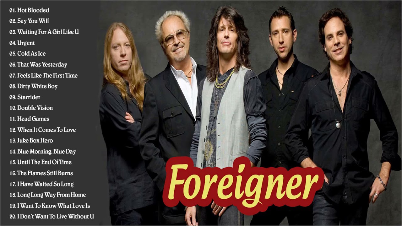 The Best Songs Of Foreigner - Foreigner Greatest Hits - Foreigner Full ...