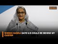 Sheikh Hasina says U.S could be behind my ouster | DD India News Hour