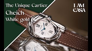 The UNIQUE CARTIER CHEICH white gold from The Watch Boutique - Paris Dakar fifth piece unveiled!