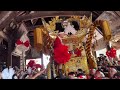 令和6年 荒川神社 岡田の涙と迫力の拝殿練り fullver.