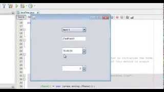 Java JSpinner Swing Time