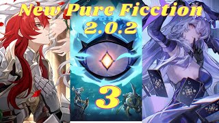 [HSR] : 2.0.2 NEW Pure Fiction Floor 3 | E0 Argenti \u0026  E0 Black Swan