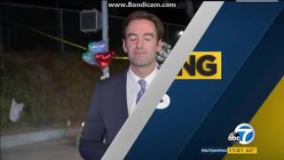 KABC ABC 7 Eyewitness News at 11pm breaking news open April 10, 2017