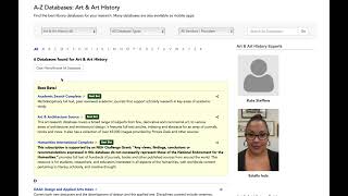 Databases by subject for targeted research