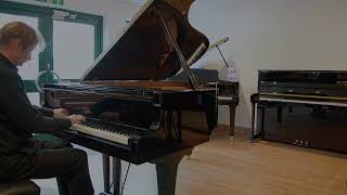 Yamaha C5 grand piano in polished ebony c.2001