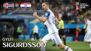 GYLFI SIGURDSSON (ICELAND) - GOAL v CROATIA - MATCH 40