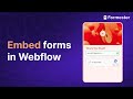 How to Add or Embed Formester Forms In Webflow