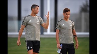 The first week of Juventus training for Bianconeri internationals