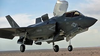 F-35B(STOVL)・陸上訓練施設での離着艦訓練(FCLP)