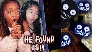 My Sister and I Try to Hide From...  Roblox The Intruder