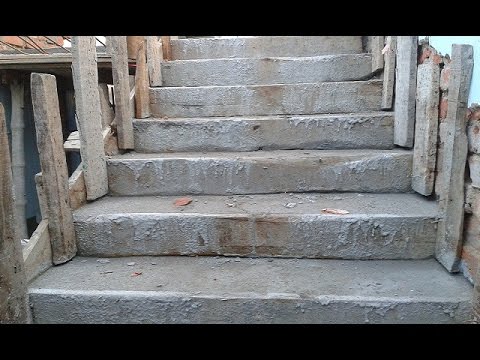 How to Build Concrete Staircase / Steps : The Easy Way to Build Liners Pouring Concrete Steps How to Build Concrete Staircase / Steps : The Easy Way to Build Liners Pouring Concrete Steps