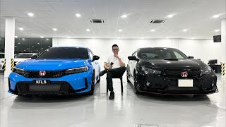 [VLOG] Honda Civic Type R FL5 vs FK8  The Best Handling Among All The Generation Civic Type R #fl5