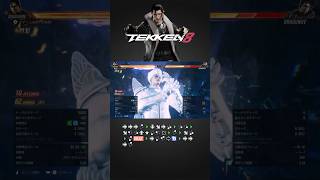 【TEKKEN8】 Sergei Dragunov Heat  combo 102damage  #tekken8 #鉄拳8 #コンボ #ドラグノフ