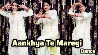 Aankhya Te Maregi ( आंख्या ते मारेगी ) Khushi Baliyan \u0026 Vivek Raghav | New Haryanvi DJ Song 2024 |