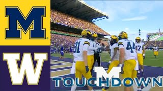 Washington vs Michigan Game Highlights, Oct 05 2024 | College Football Highlights 2024