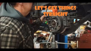 2010 Patriot rear alignment adjustments with the 2 inch lift