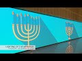 Lighting of the Menorah