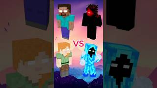 Herobrine and Alexbrine VS Minecraft all mobs and entity 404 an null|who will win #shorts #minecraft