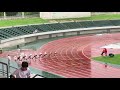 2019山口県中学通信陸上 2年男子100m準決勝2組