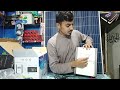 1.2 kw solar system complete detail in hindi urdu 1.2kv solar inverter unboxing circuits diary