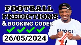 FOOTBALL PREDICTIONS TODAY 25/05/2024 SOCCER PREDICTIONS TODAY | BETTING TIPS , #footballpredictions