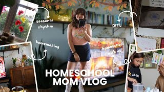 VLOG I Homeschool Mom of Five I Autumn Rhythm I Homeschool With Us