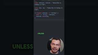 Any VS Unknown In TypeScript #typescript #typescripttutorial #typescriptdevelopment #javascript