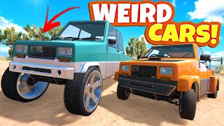 I Found WEIRDEST CARS Ever \u0026 Crashed Them in BeamNG Drive Mods!