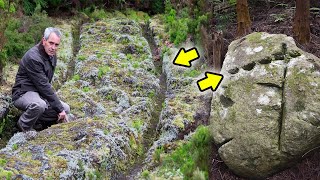 We found paths carved into the rock by an unknown civilization in the Azores Islands