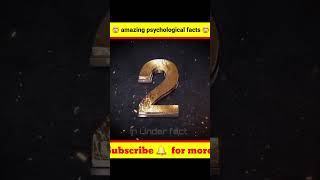 3 Amazing Psychological तथ्य You Didn't Know #shorts #trending #youtubeshorts