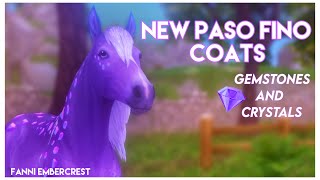 NEW PASO FINOS! Gemstone Coats - Star Stable Online