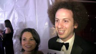 Interviews with Josh Sussman and Iqbal Theba from 'Glee' at E!'s Post Oscar Party