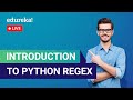 Introduction to Python RegEx | What is Python RegEx | Python Training | Edureka | Python Live - 1