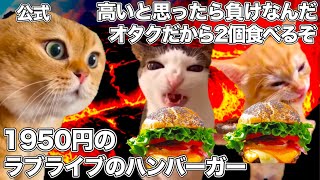 1950円のハンバーガーは当たり前、ポストカードを付ければ何でも買うラブライバーたち【猫ミーム】 #猫マニ #猫ミーム