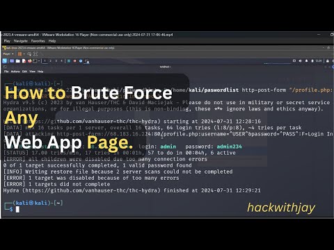 How to Brute Force Attack Any Web Application Page (Step-by-Step Guide)