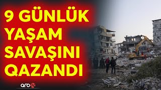 Türkiyədə növbəti möcüzə yaşandı: 227 saat sonra xilas oldu  - CANLI