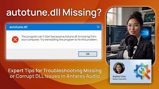 autotune.dll Missing? Fix VST Plugin Error!