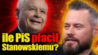 Ile PiS płacił Stanowskiemu? Właściciel kanału zero był utrzymankiem Kaczyńskiego