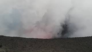 Spectacular eruption of Mt Yasur volcano in Vanuatu, Tanna Island