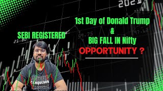 Donald Trump \u0026 Fall in Nifty Ready to break 23000? | SEBI Registered |Stocklution Research Analytics