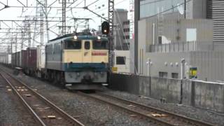 EF651072牽引　2078レ