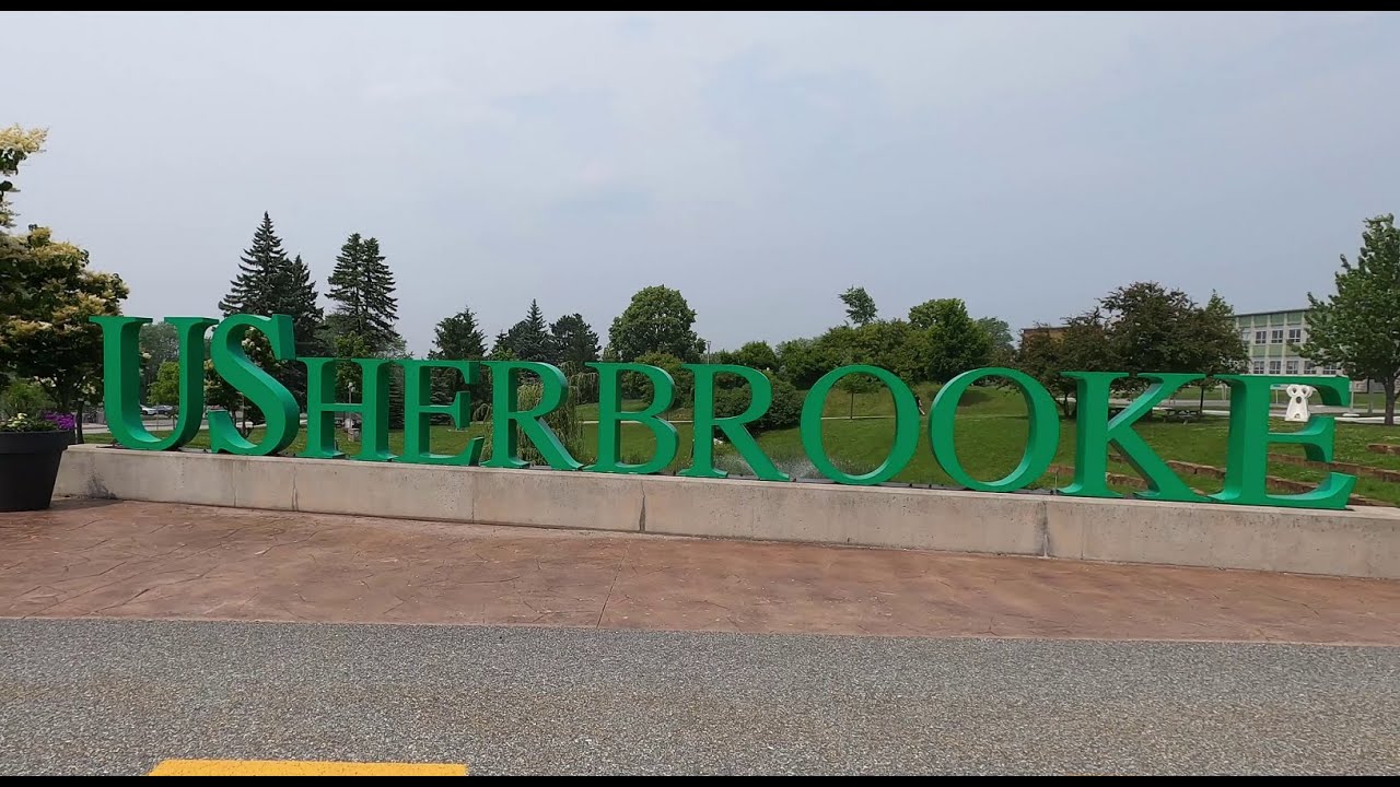 86 4k University Of Sherbrooke Walking Tour Quebec Canada Youtube