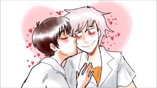 *sigh* kaworu my beloved - evangelion animatic (kawoshin)