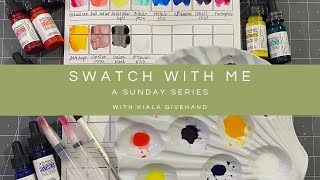 Swatch With Me July 16 - Dr. Ph Martin's Hydrus Liquid Watercolor