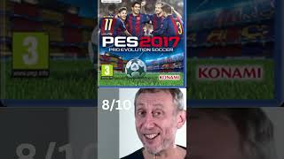 Ranking Every PES COVER ART #shorts