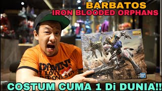 SUMPAH PENASARAN BANGET! BUKAN GUNDAM BIASA! HABIS JUTAAN NIH BUATNYA!  UNBOXING MG BARBATOS ONLY 1!