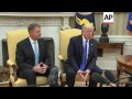 Trump Meets With Romanian President