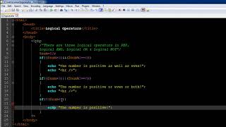 PHP & MySQL Tutorial 24 Logical Operators YouTube