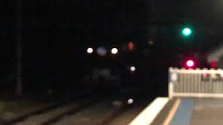 Steam locomotive 3801/Class 42 4201/ Class 44 4490 passing St Peters