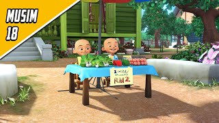 Upin \u0026 Ipin Musim 18 - Belajar Berdagang | Upin Ipin Terbaru 2024